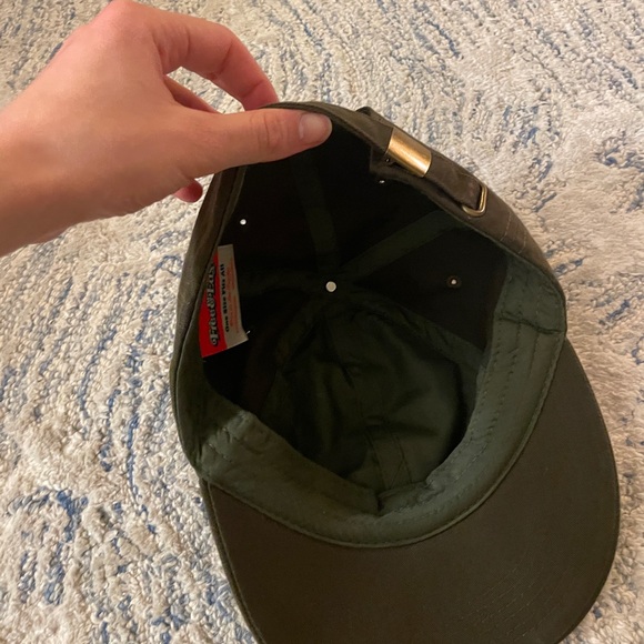 Forest Green 'Don't Trip' Cap - Picture 6 of 6